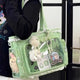 Y2K Clear Display Tote