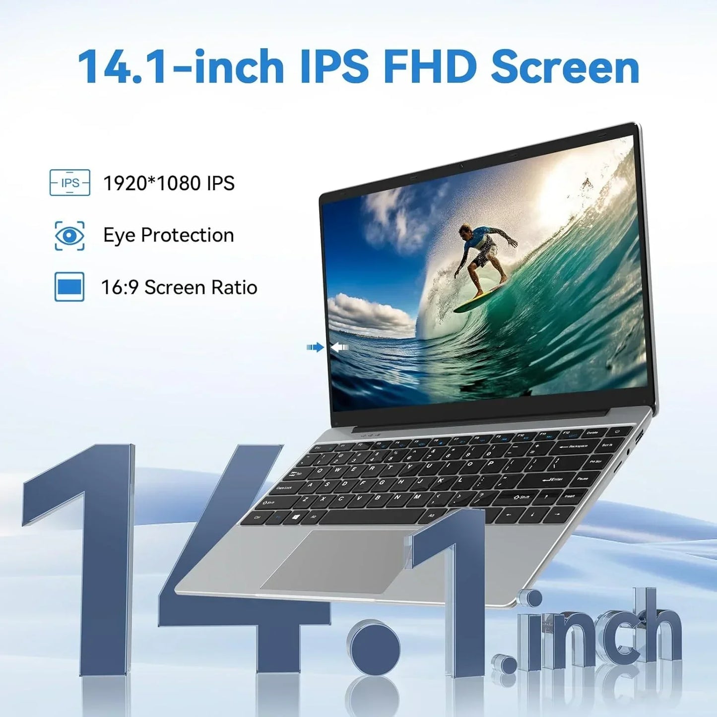 14.1 Inch Intel Core i9 10980HK Windows 11 Pro Laptop 32GB DDR4 2TB SSD Gaming Office PC Gamer Portable Notebook Computer
