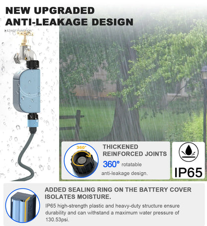 Smart Tuya WIFI Garden Watering Timer Automatic Sprinkle Water Timer Valve Outdoor Irrigation Watering System Alexa Google Home