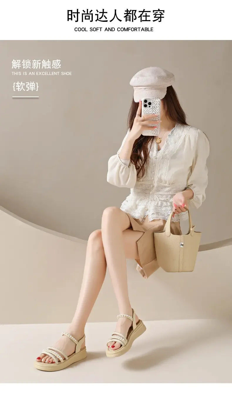 New Arrival Women's Sandals Slides Fashion Casual Ladies Breathable Non-slip Soft Sole Outdoor Beach Daily Home Shoes