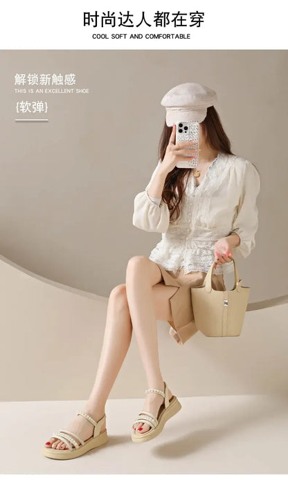 New Arrival Women's Sandals Slides Fashion Casual Ladies Breathable Non-slip Soft Sole Outdoor Beach Daily Home Shoes