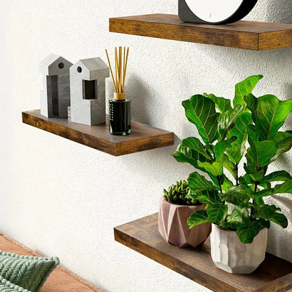 1pcs wall mounted shelf hanging on the wall, a bookshelf in the living room, a straight line wall hanging behind the sofa