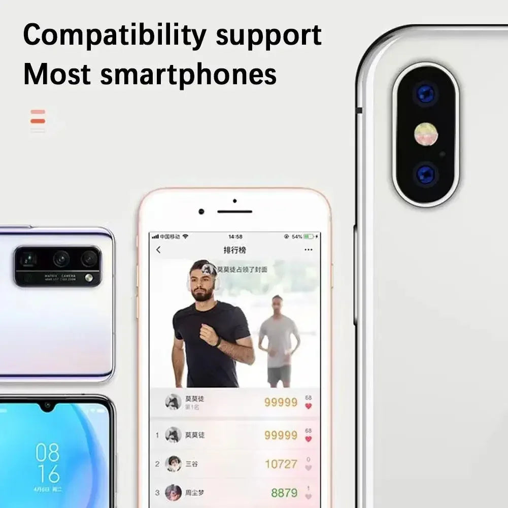 Mobile Phone Pedometer Swing Automatic Walking Machine Desk Swing Shaker Stand Holder Brush Agitator Counter For IPhone Xiaomi