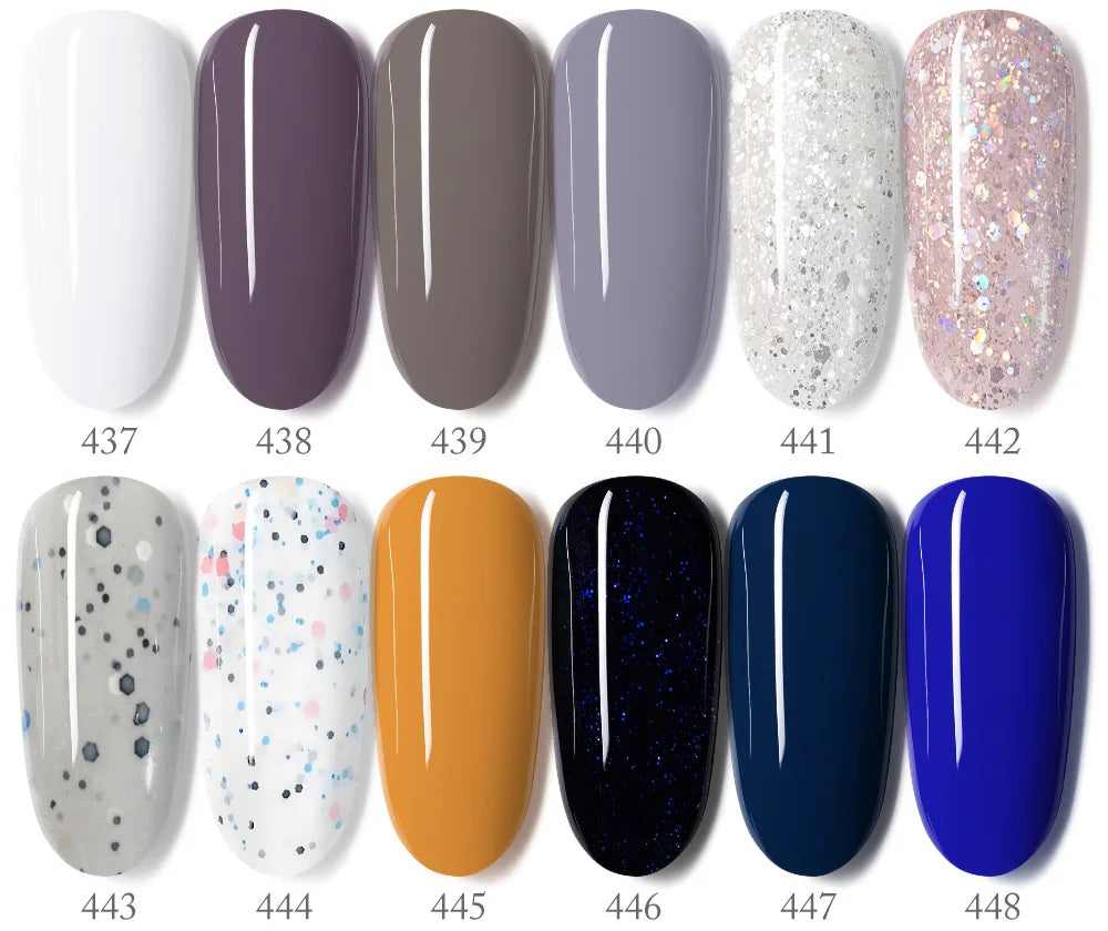 1Set VENALISA TPO FREE Whole Set Nail Gel Polish with Color Display For New Learner Nail Maincure Gel Varnish Branded Suitcase