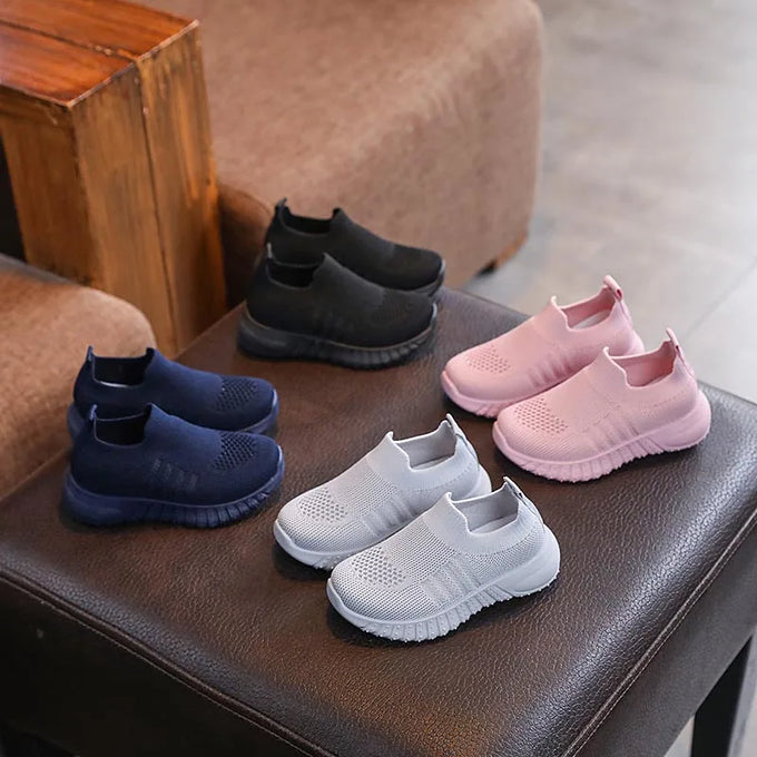 Kids' Slip-On Knit Sneakers — product image