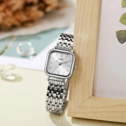Fashion Women Watches Casual Square Dial Quartz Wristwatches Reloj Mujer Girls Clock Gift（Without Box）