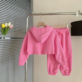 Girls' Sweatshirt, Tank & Pants Set — view 2