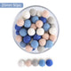 Colorful Felt Craft Balls — view 9