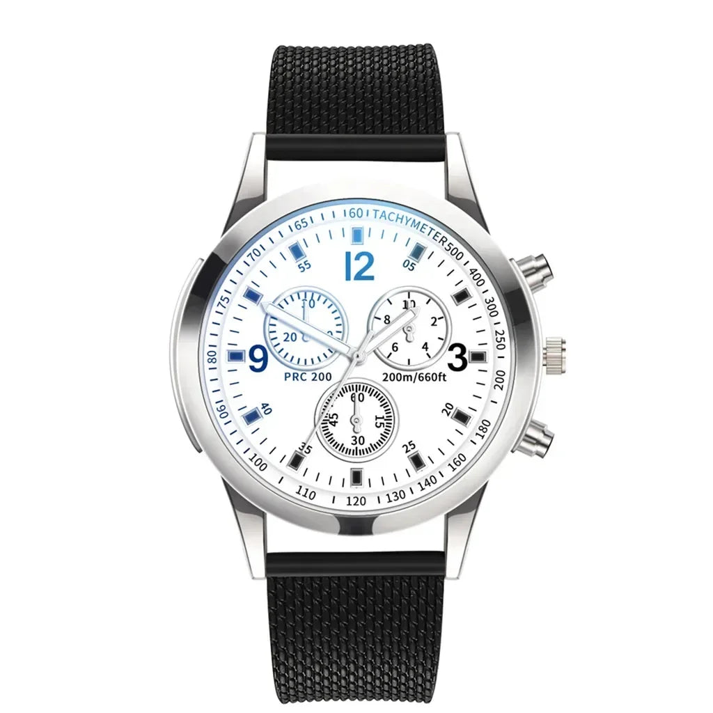 Luxury Quartz Watch for Men Stainless Steel Dial Casual Quartz Wristwatches Bracele Watch Relogio Masculino Часы Мужские