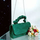 Faux-Suede Evening Handbag — view 9