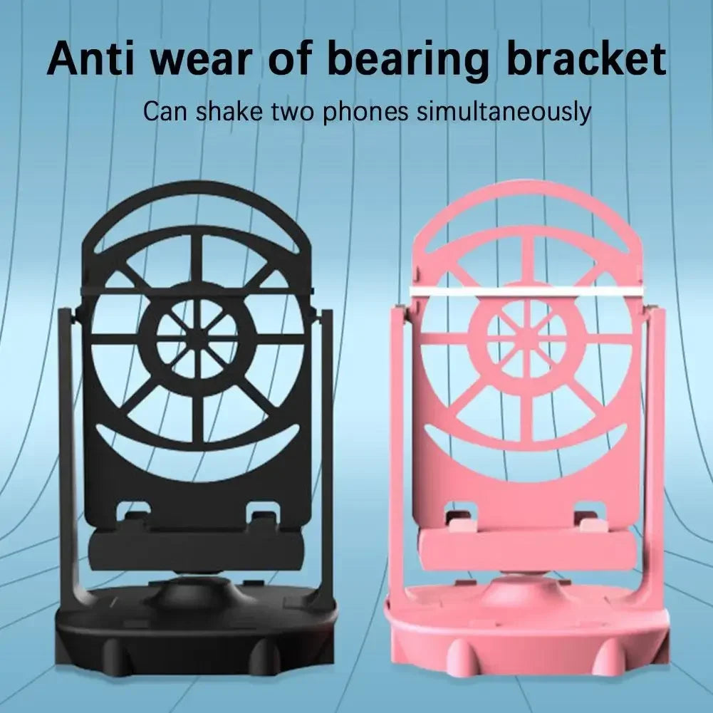 Mobile Phone Pedometer Swing Automatic Walking Machine Desk Swing Shaker Stand Holder Brush Agitator Counter For IPhone Xiaomi