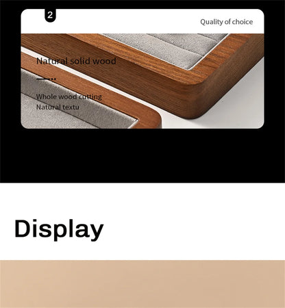 MISHITU T-shaped Watch Stand Wooden Jewelry Watch Display Stand Watch Storage Holder Bracelet Jewelry Display Watch Storage Rack