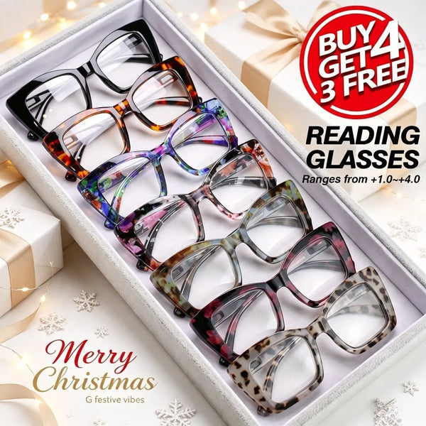 Printed Spring-Hinge Reading Glasses Set — view 1
