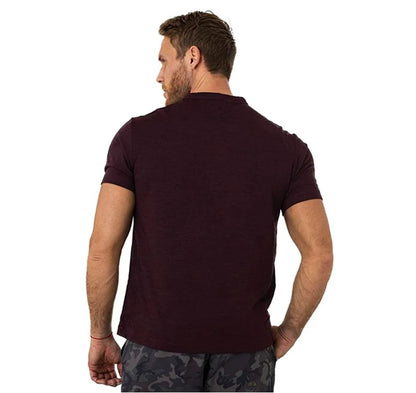 100% Superfine Merino Wool T Shirt Mens Base Layer Shirt Merino Wool Wicking Breathable Quick Dry Anti-Odor +Merino Wool Socks