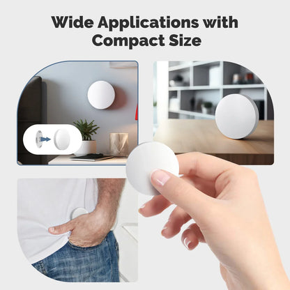 MOES ZigBee Smart Wireless Button Scene Switch Tuya BatteryPowered Mobile Setting Multi-scene Linkage Wireless Remote Controller