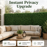 Artificial Boxwood Privacy Panels — view 6