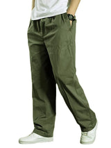 Men's Elastic-Waist Straight-Leg Pants — view 4