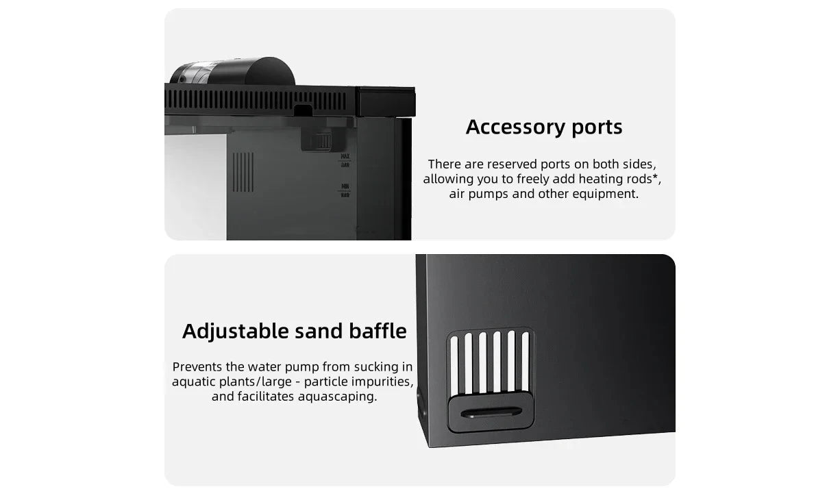 Xiaomi Mijia Smart Desktop Aquarium 10L Smart Fish Tank App Control Feeding Pro Filtration Mi Home Compatible No Assembly CN
