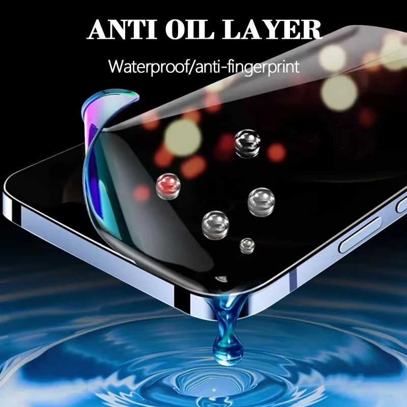 3PCS Anti-Spy Hydrogel Film For iPhone 15 14 16 13 11 12 17 Pro Max Air XR XS X Soft Privacy Screen Protector for iPhone 14 Plus