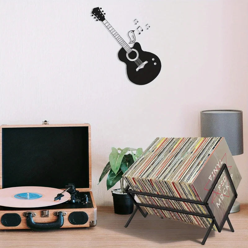 Vinyl record storage, record rack, record rack 80 lps album record rack