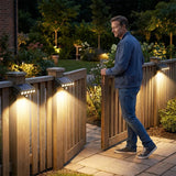 Solar Motion-Sensor Wall Light — view 7