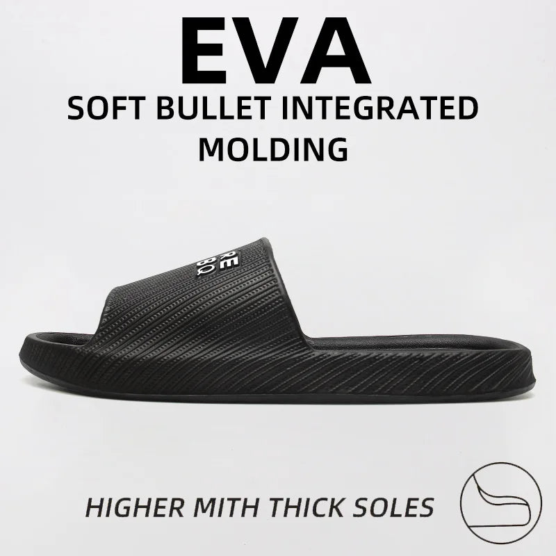 Men's Summer Anti-Slip Deodorant Slippers Trendy Outdoor Wearable Slippers for Men