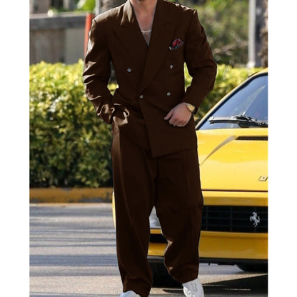 Man Formal Suits for Men Suit Set Wedding Luxury  Fashion Suit Dress  2 Piece Modern Men's Suits