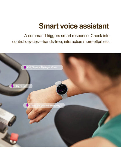 2026 New Women AI Smart Diagnosis Smart Watch HRV+ECG Uric Acid Blood Oxygen Health Monitor IP68 Waterproof Sports Smartwatches