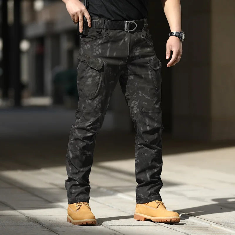 City Tactical Cargo Pants Classic Outdoor Hiking Trekking Army Tactical Joggers Pant Camouflage Military Multi Pocket Trousers