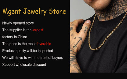 Stylish Men Petal Charms Necklace,Waterproof Stainless Steel Luck Leaf Pendant,Birthday Anniversary Father Gift for Him