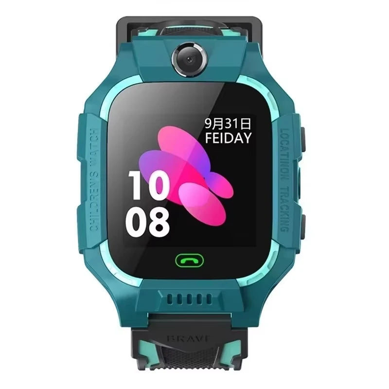 Lenovo 5G Kids Smart Watch 8K Camera SOS GPS Location Sim Card Call Waterproof Android Ios Child SmartWatch For Boys Girl