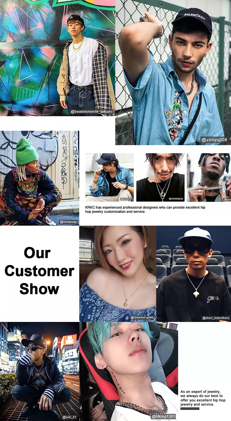 Fashion Custom 22mm Wide Rose Gold Necklace Hip-Hop Style Copper Zircon Iced Heavy Miami Jewelry Necklace For Men And Women