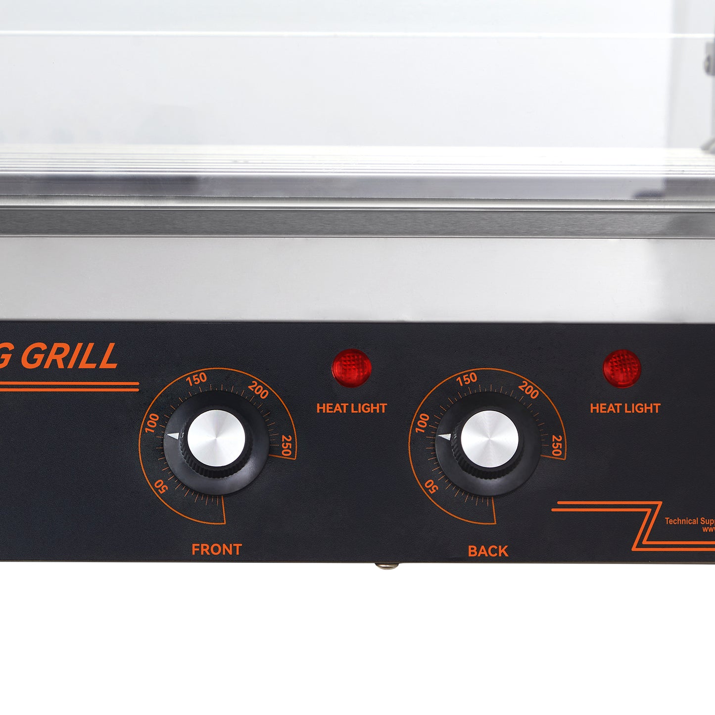 SucceBuy  5/7/11 Commercial Hot Dog Roller Electric Sausage Maker Barbecue Grill Machine for Camping Party Home Appliance 110V